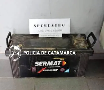 Recuperan una batería en La Paz