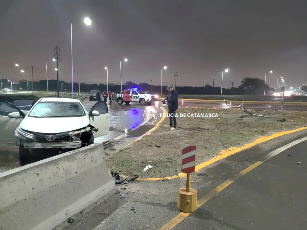 Siniestro vial Comisaría Décima Primera (1)