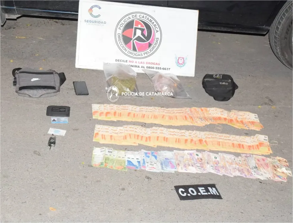 Cuerpo de Operaciones Especiales Motorizadas (COEM-Kappa) y Dirección Drogas 5