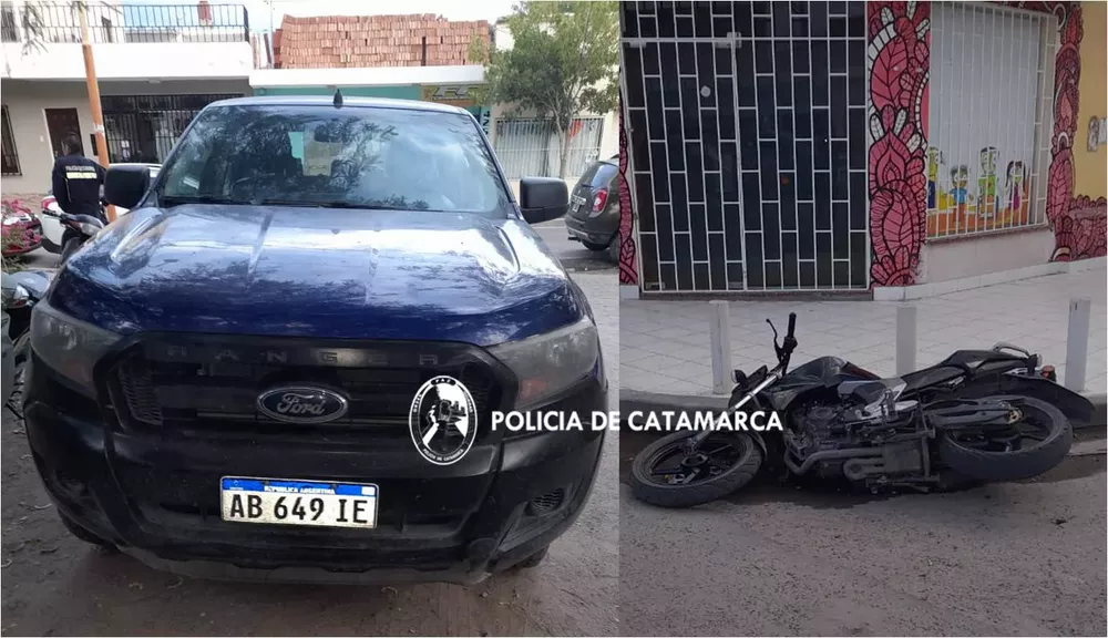 VIAL- SANTA MARÍA - CAMIONETA AZUL 