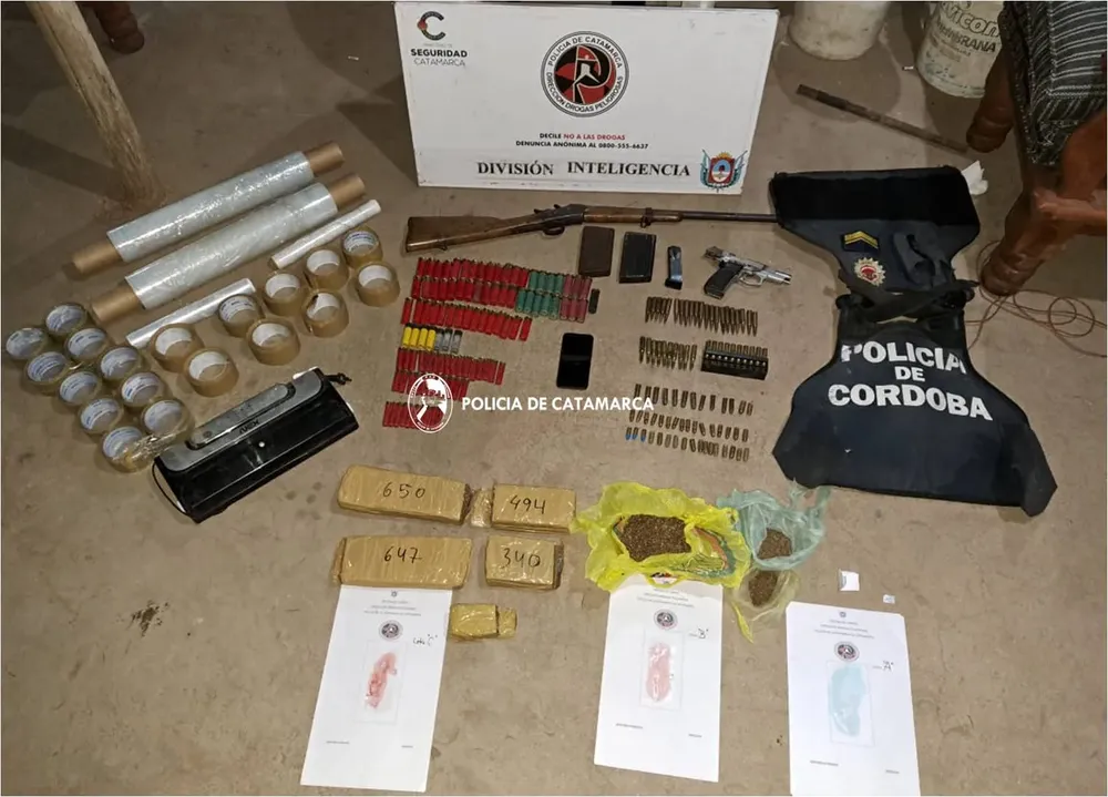 Dirección Drogas y Comisaría Departamental Chumbicha