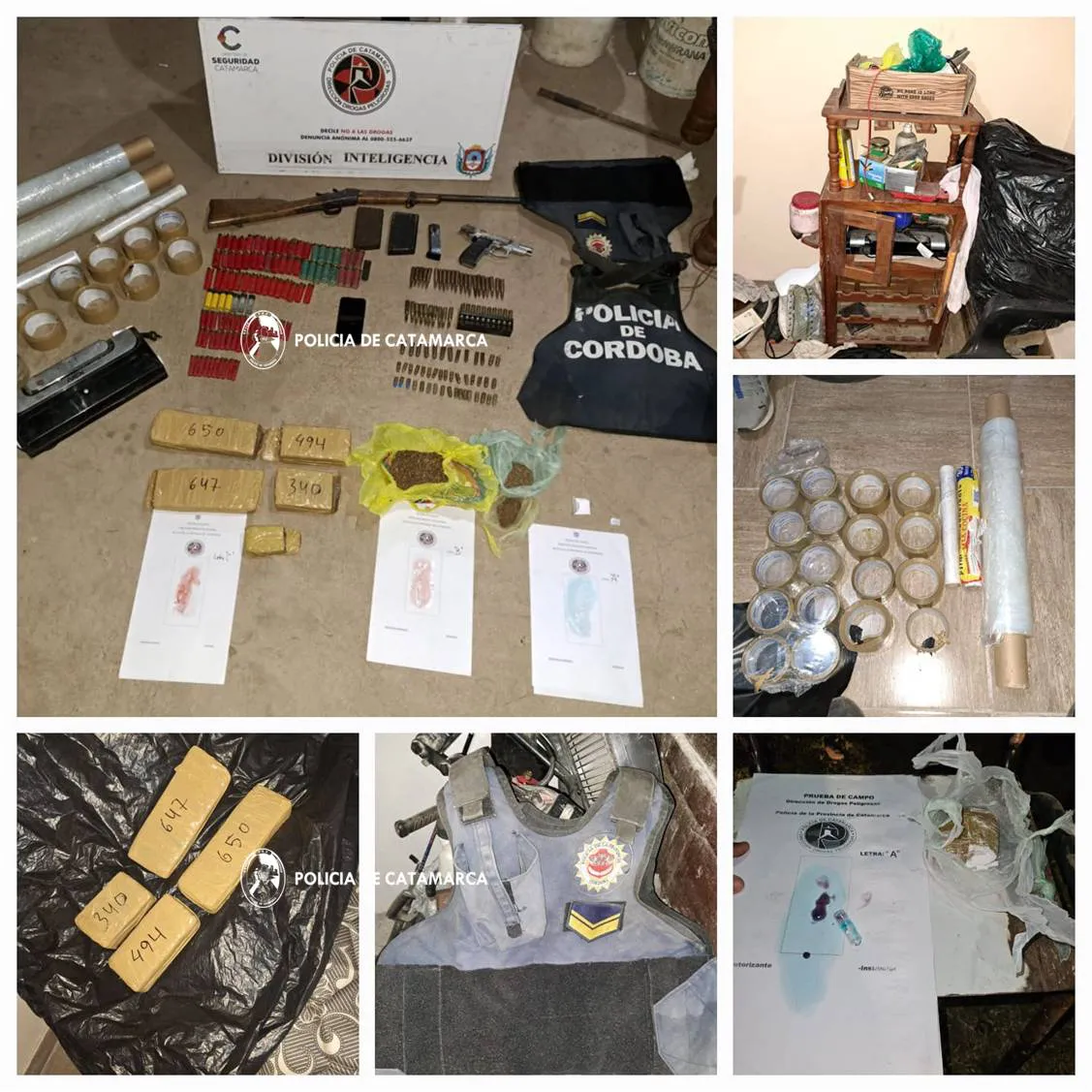 Dirección Drogas y Comisaría Departamental Chumbicha 1