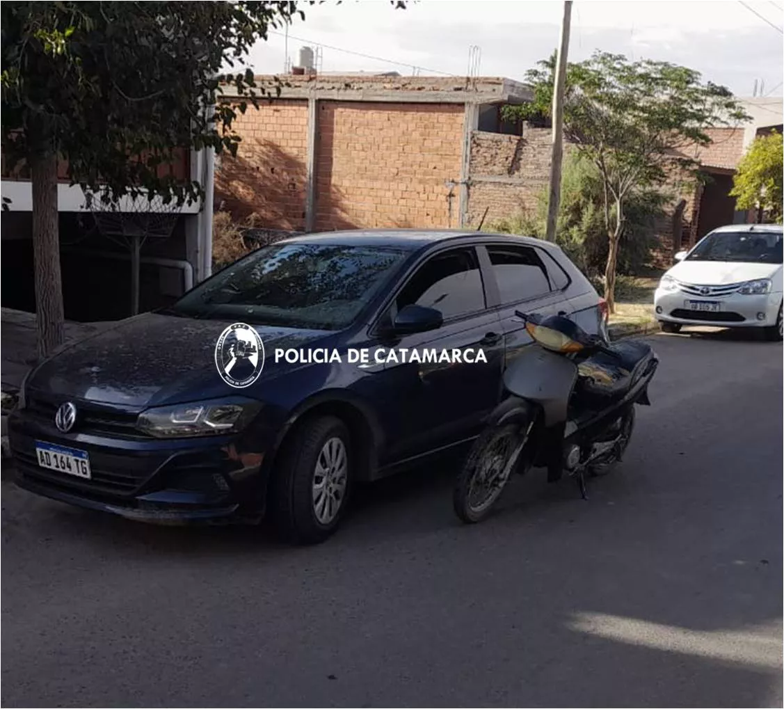 SINIESTRO SANTA MARÍA - COLISION (MOTO Y AUTO)