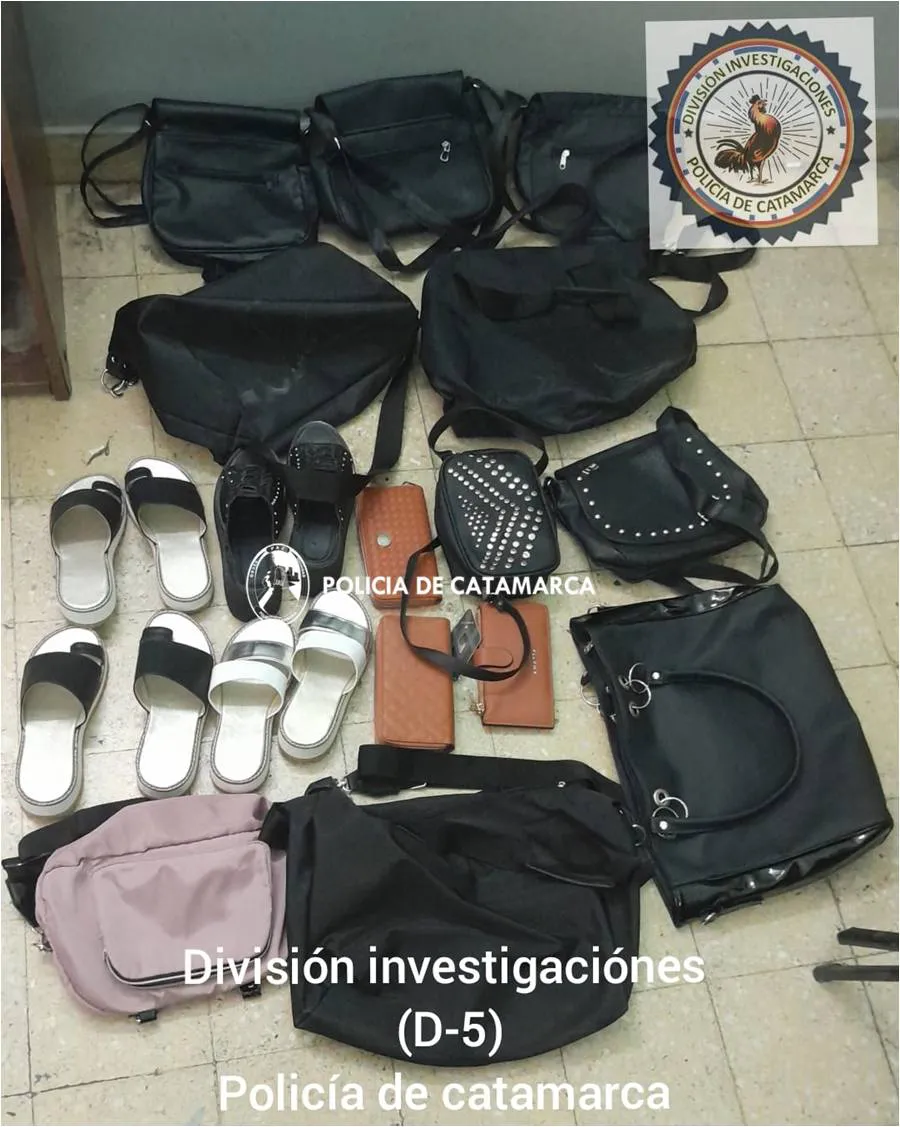 secuestros zapatos, carteras - investigaciones