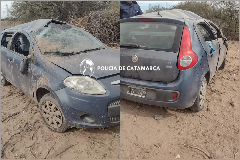 vuelco en Capayán