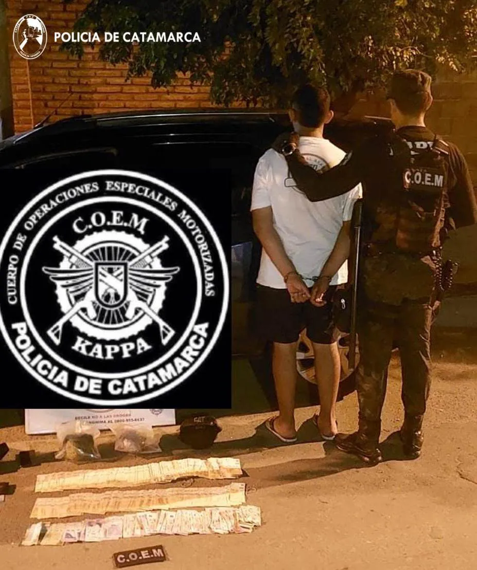 Cuerpo de Operaciones Especiales Motorizadas (COEM-Kappa) y Dirección Drogas 1