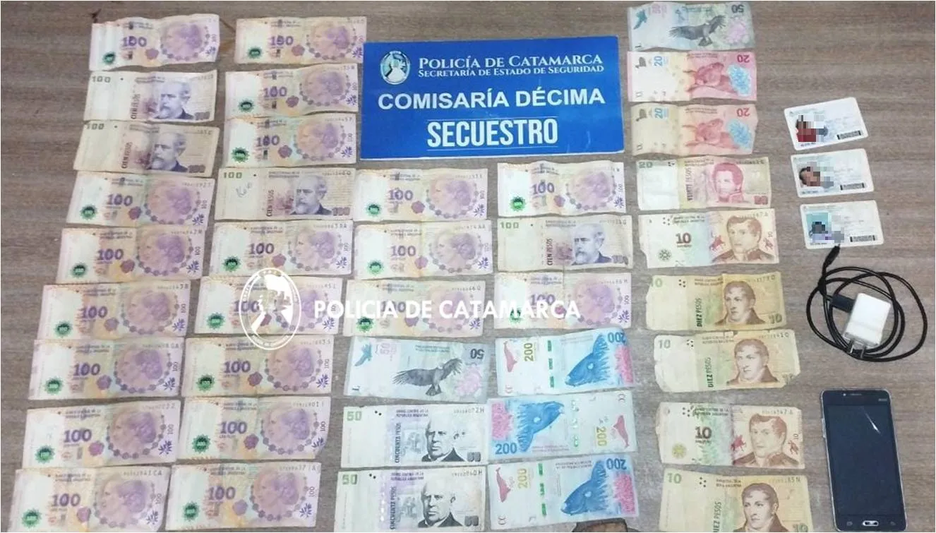 secuestro dinero - décima