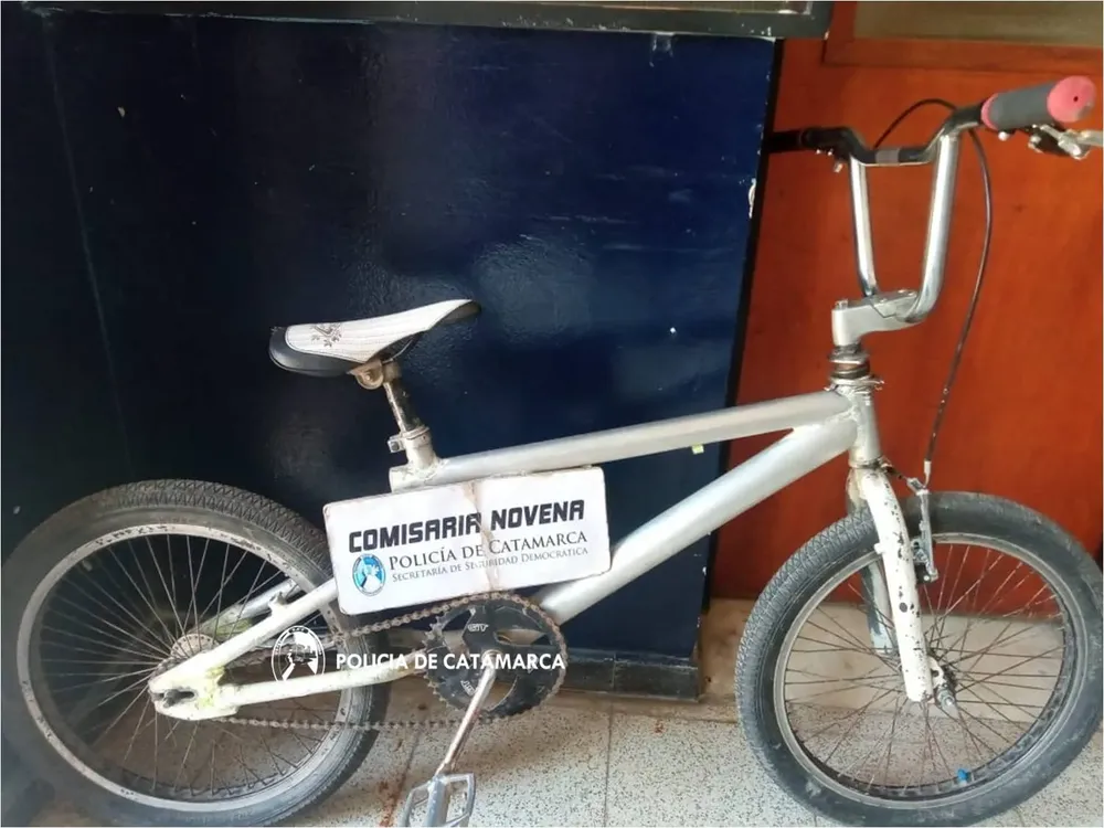 Aprehenden a un joven y recuperan una bicicleta- cria 9na