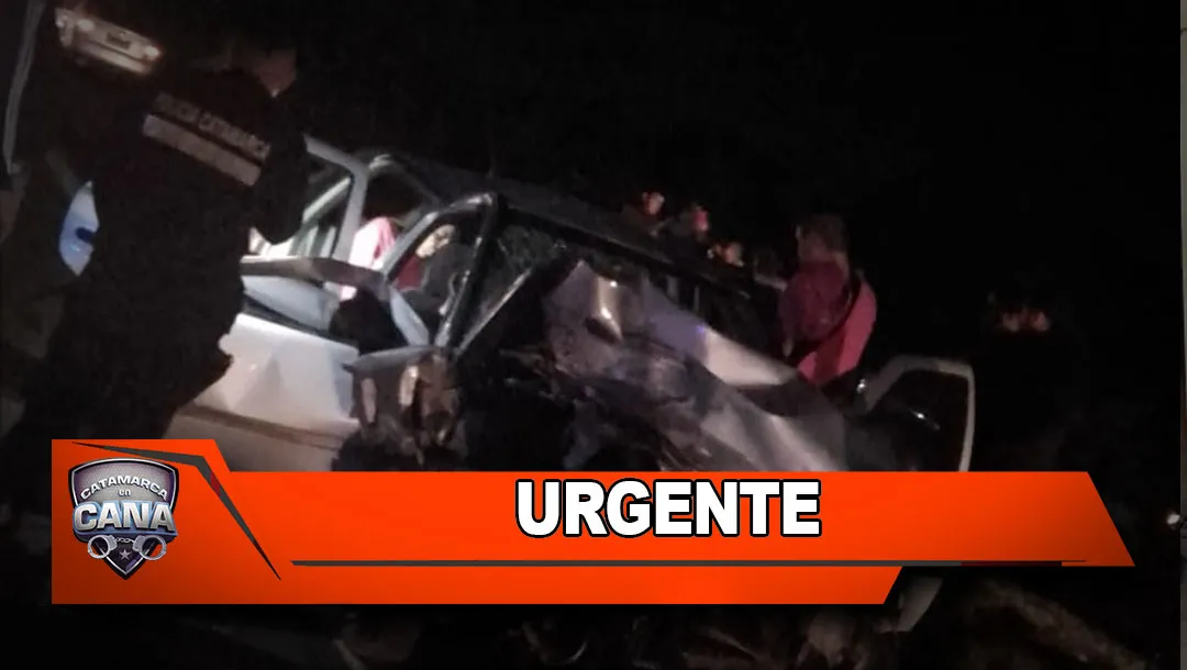 Urgente Grave Accidente En Ruta Chocaron Dos Autos De Frente