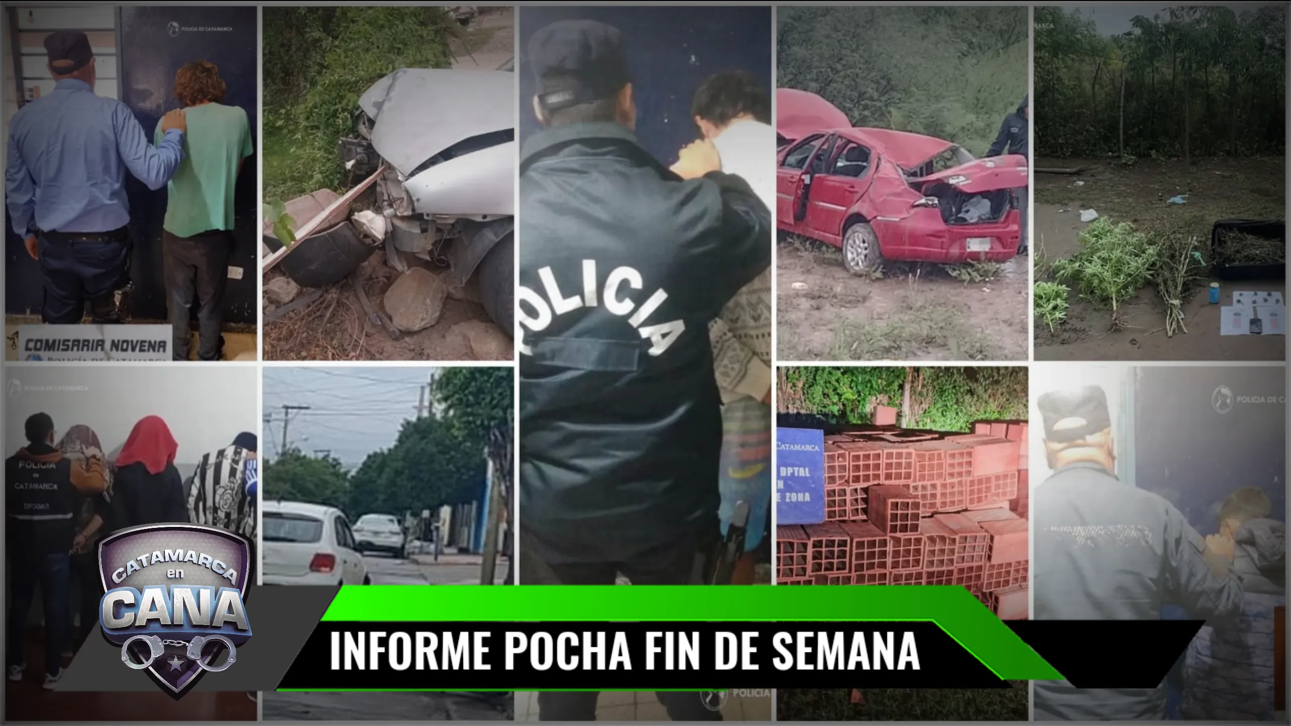 INFORME POCHA - FIN DE SEMANA AGITADO