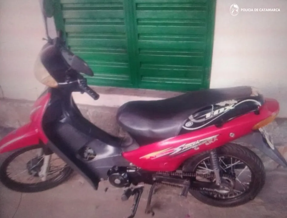 Moto recuperada Comisaría Quinta