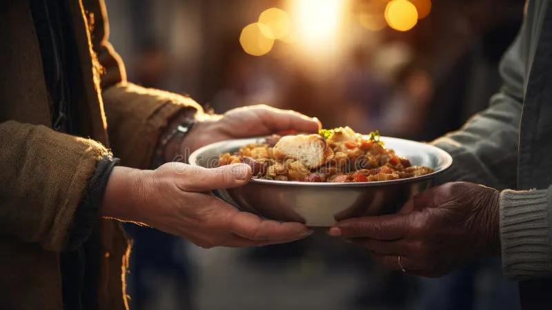 closet-de-manos-ofreciendo-una-comida-caliente-persona-sin-hogar-el-cierre-las-que-ofrecen-lo-ilustra-la-importancia-los-285065046