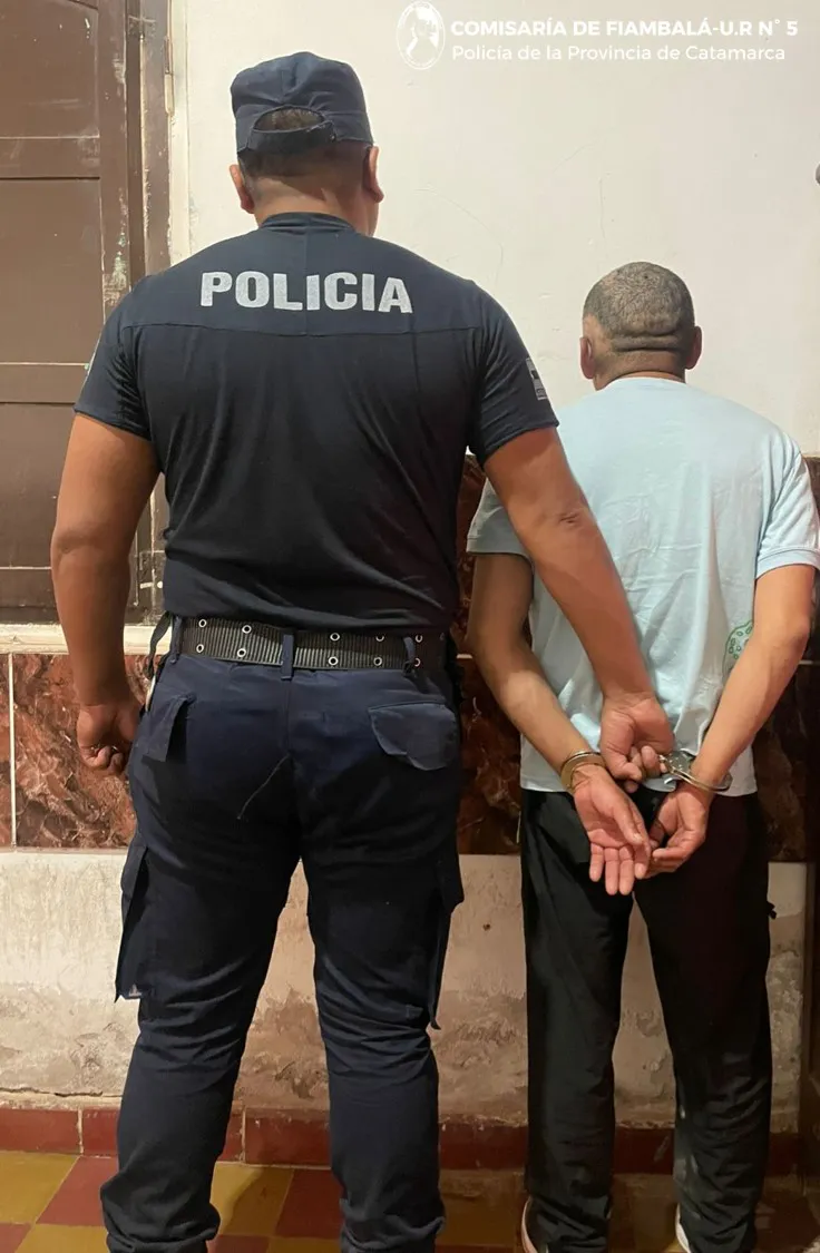 Cría. Fiambala-aprehensión