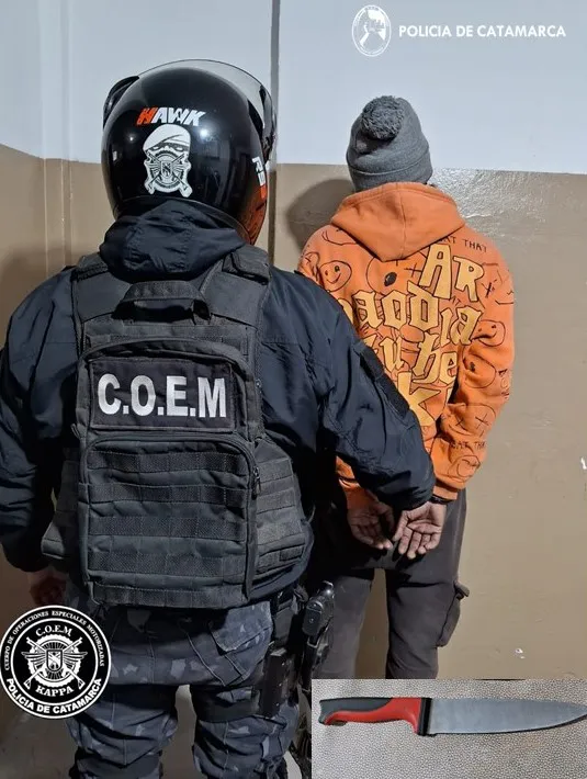 Aprehendido Saquilan