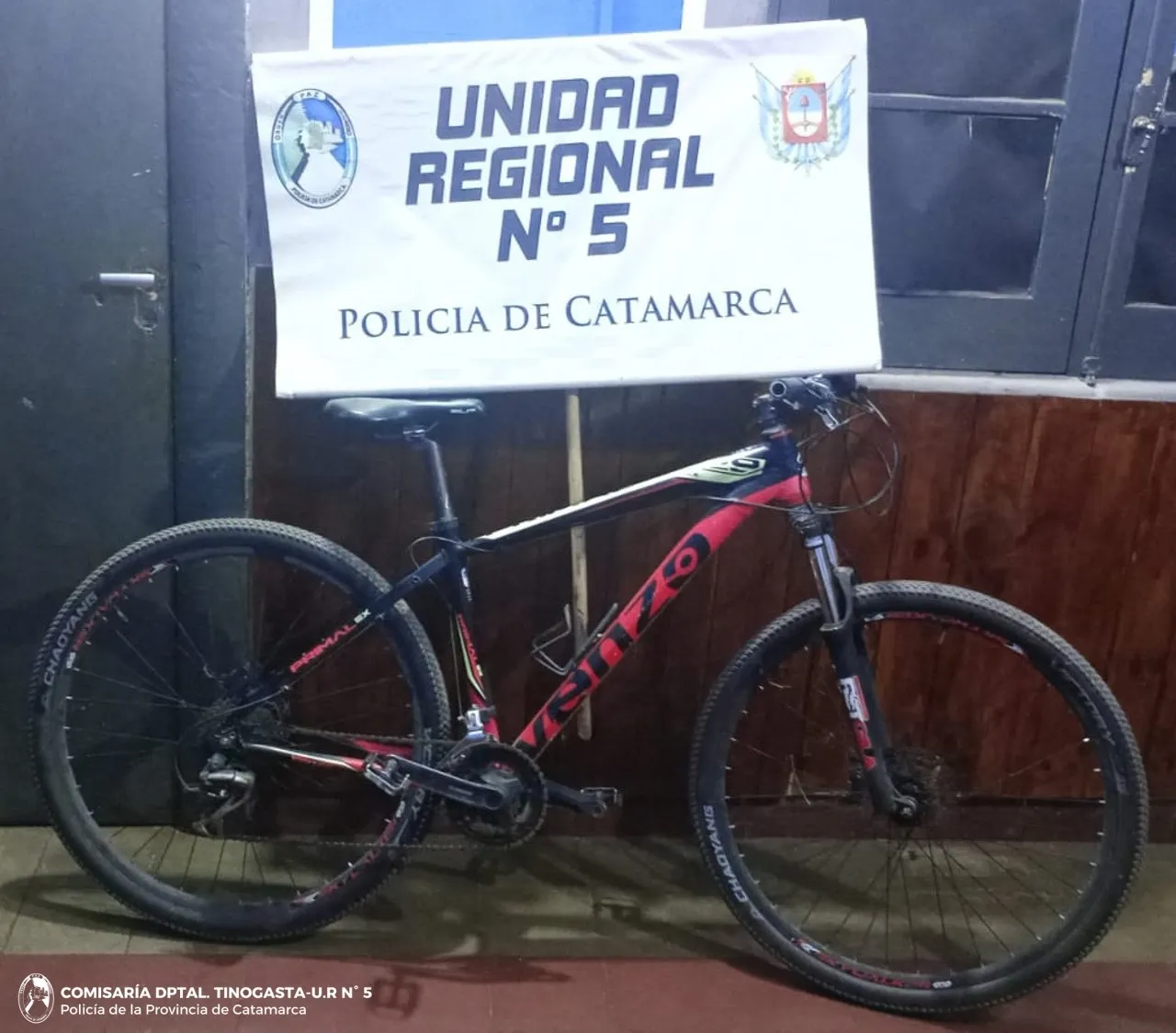 Secuestro Bici Tinogasta