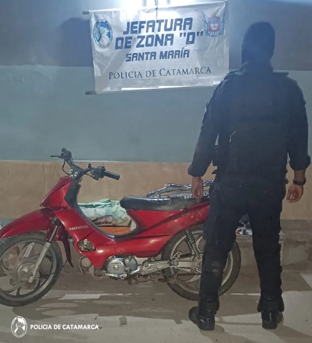 moto recuperada Santa Maria